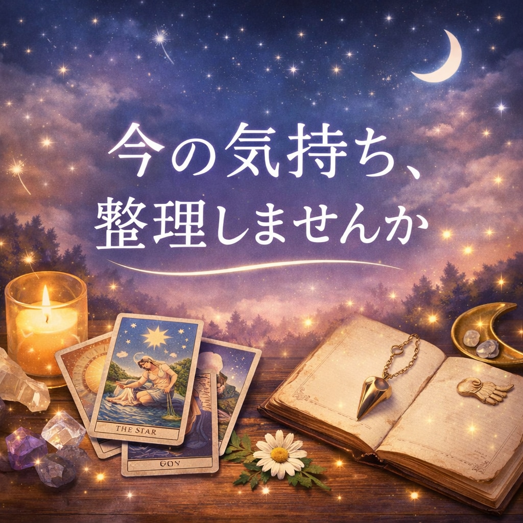 マインドセットを整えるタロット鑑定します 当たり外れではなく、現実を整えるためのタロット鑑定です イメージ1