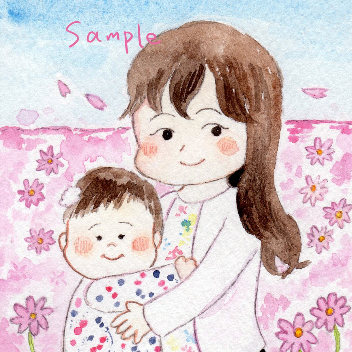しっかりコース/ほのぼのタッチの似顔絵描きます 誕生日などの記念やプレゼントに。 イメージ6