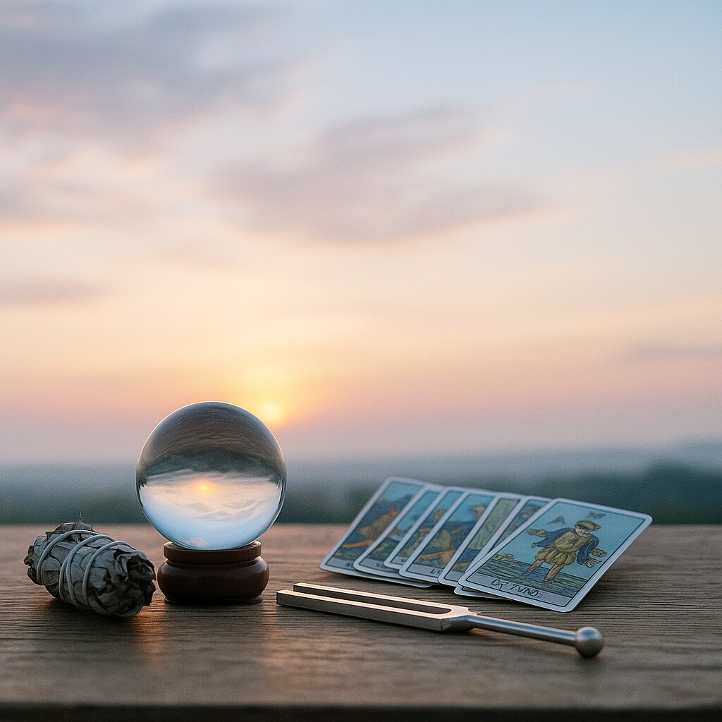 ケルト十字を使用したタロット占いをします 静かな朝に行う、潜在意識と繋がるリーディング イメージ2