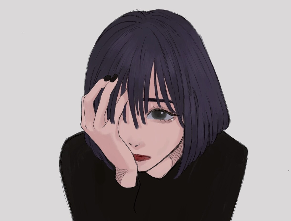 お洒落なアイコン・イラストお描きします SNSアイコンやヘッダーに個性を出したい方へ！ イメージ5