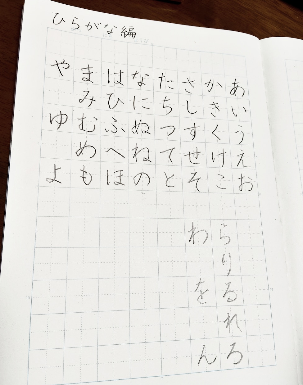 子どもの字を画像で添削｜書道資格・教員免許あります ひらがな・漢字・毛筆まで！写真を送るだけで直接朱書き添削 イメージ2
