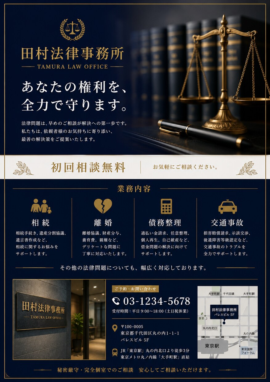 伝わるチラシ・フライヤーを制作します 伝わりやすく見やすいデザインを丁寧に制作します イメージ6