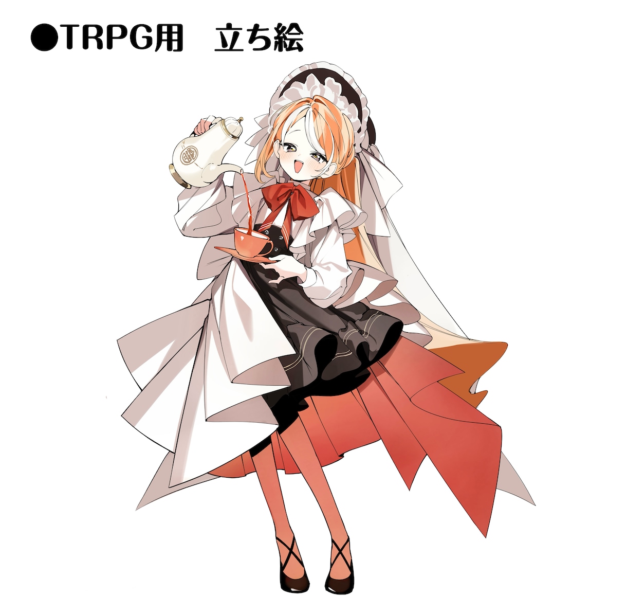 パーツ分け対応◎かわいい立ち絵制作します Vtuber・TRPG・IRIAMなど幅広く対応いたします！ イメージ2