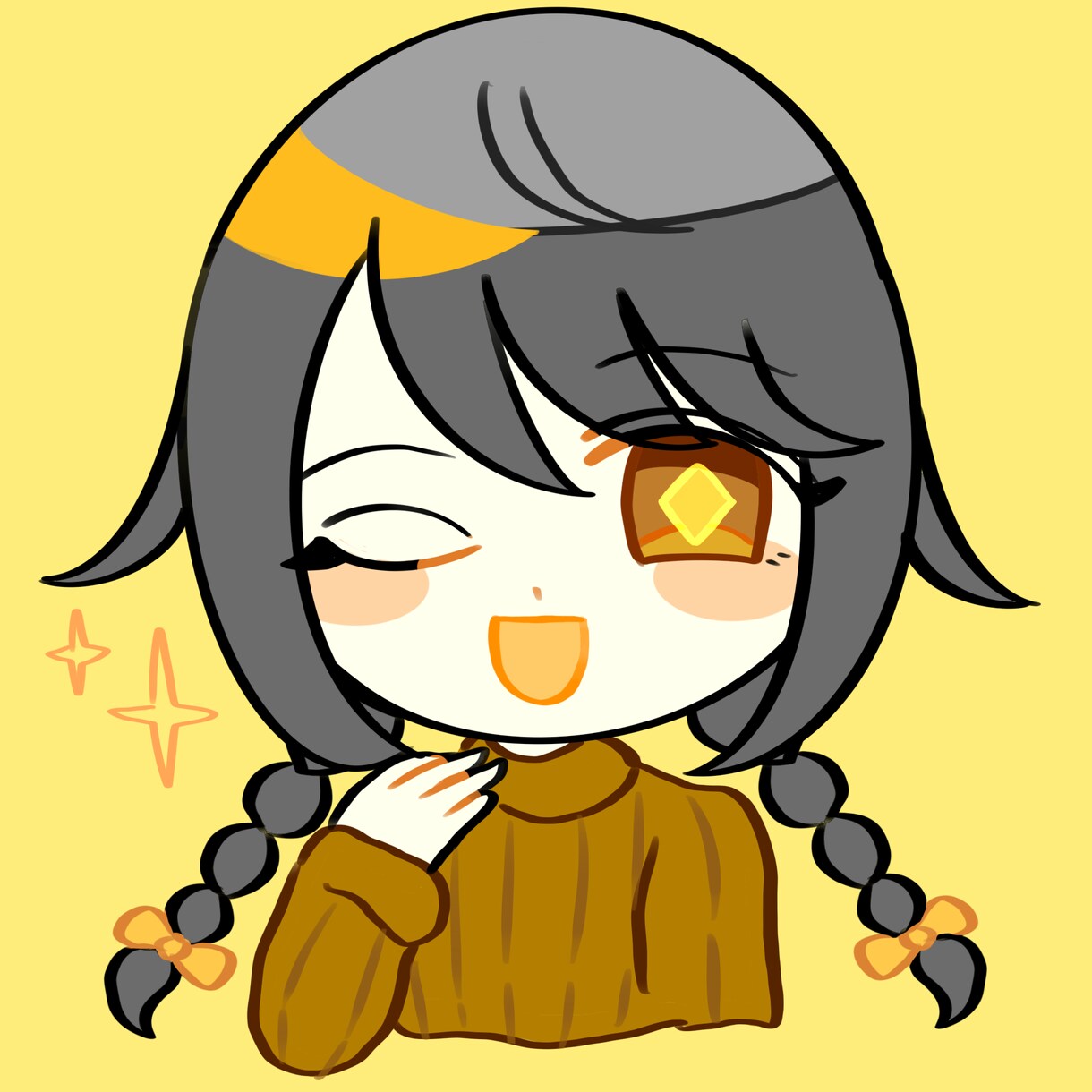 目を引く可愛いSNSアイコン作ります デフォルメイラストで可愛く！似顔絵も描きます！ イメージ2