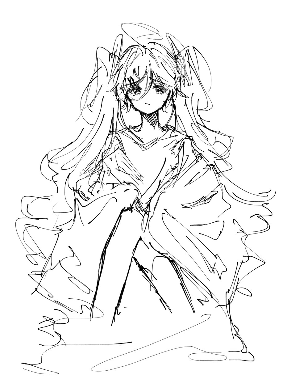 手癖でイラストを描きます 色塗りは致しません。完全手癖です。 イメージ4