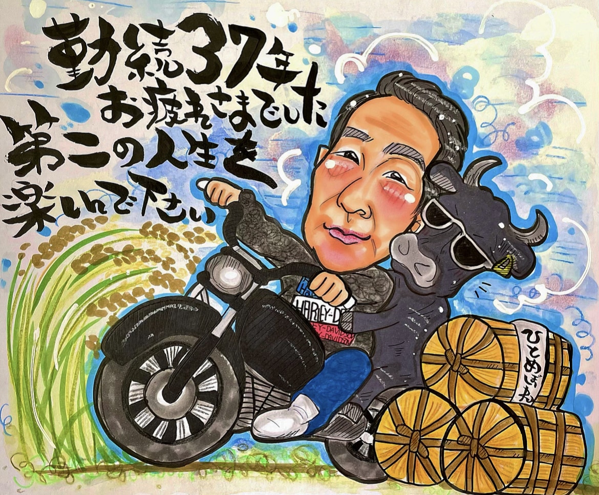 似顔絵を描きます 皆様が笑顔になれる、そんな似顔絵を描いています イメージ2