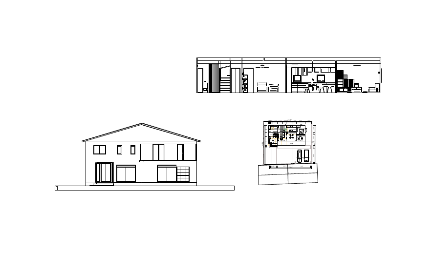 一級建築士が住宅計画を立体図面化します 平面図では伝わらない空間を3Dと展開図で見える化します イメージ3