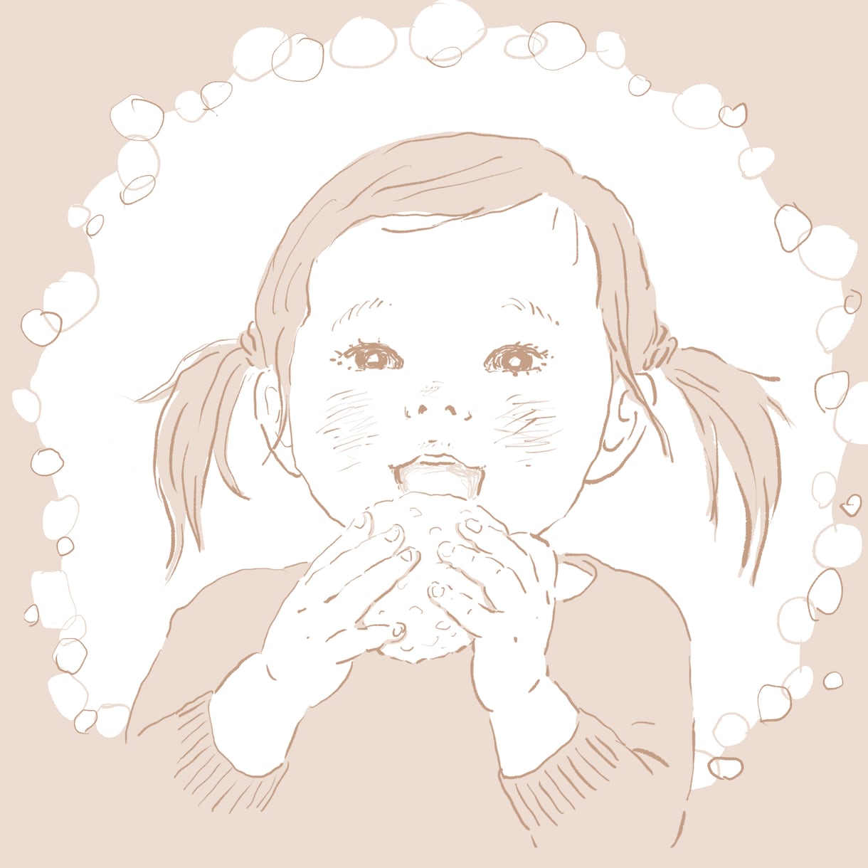 ふんわり似顔絵、イラスト、アイコンお作りします 雰囲気を大事にした似顔絵お描きします。写真なしでも大丈夫！ イメージ5