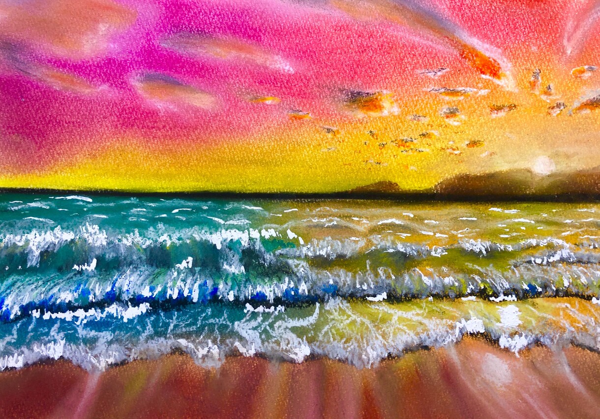 風景の絵を描きます 世界で一枚だけの幻想的な風景を描きます イメージ2