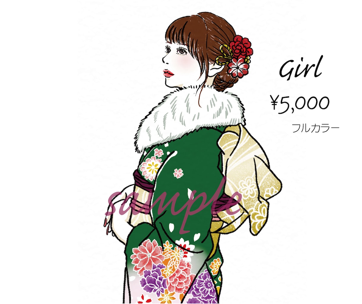 商用OK・修正無制限　アイアン作成ます おしゃれな線画のイラスト作成します。 イメージ2