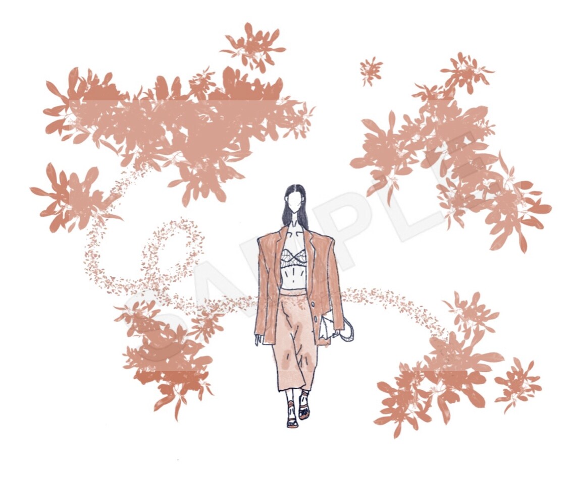商用可 あなたの好みのファッションの絵を描きます このStyleが好きで絵にしたい！写真をもとにお書きします！ イメージ7