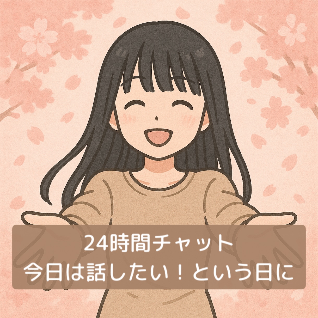 ２４時間チャットでなんでも聞きます 気軽に、深く考えず、おしゃべりだけでも大歓迎です♡ イメージ1