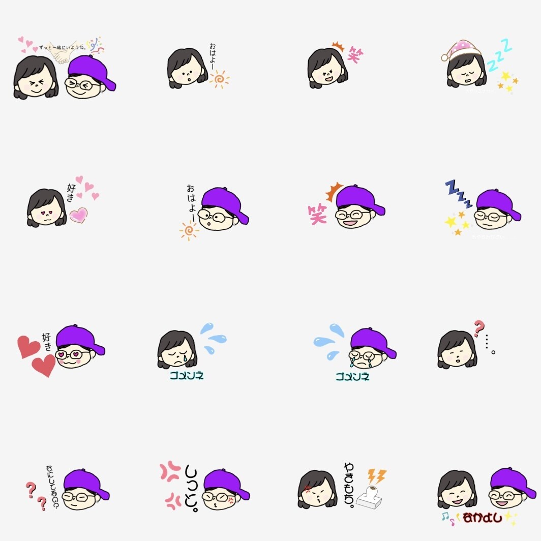LINEスタンプ作ります ペット、人間、ゆるキャラなんでもOK！ イメージ7