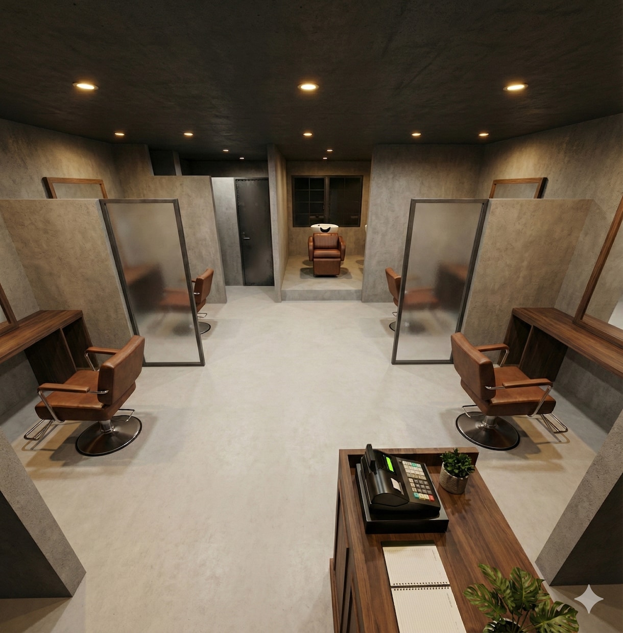 最短24時間！！リアルな店舗パースを作成します 平面図だけで、完成後の空間が見える。 イメージ3