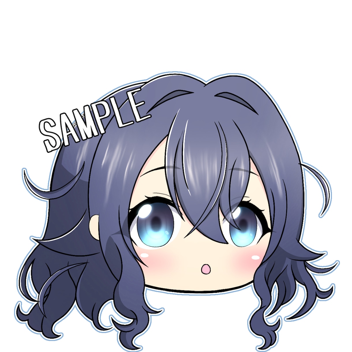 もちっとデフォルメSNSアイコン作成します もちもち可愛いキャラクターのアイコンイラストです！ イメージ6