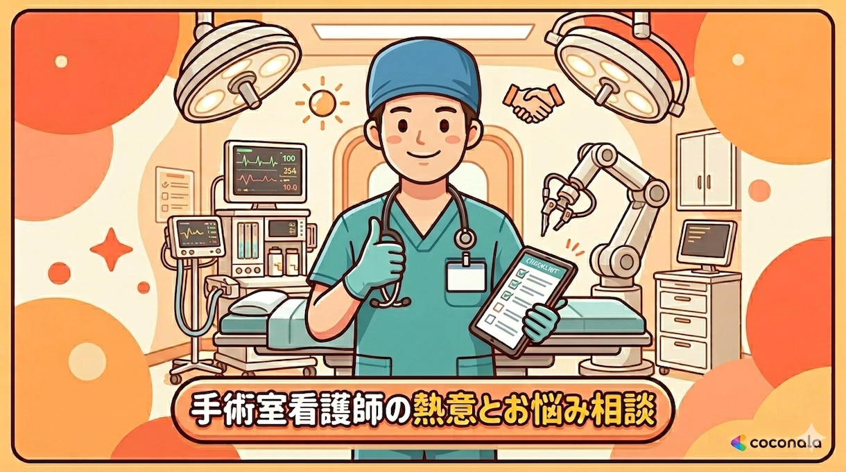 悩み・相談何でもお聞きします 現役7年目が教える新人オペナースの悩み・チャット相談 イメージ1