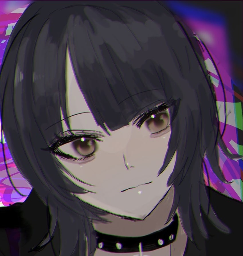 納得いくまでリテイク可！アイコン、ヘッダー描きます ダークな雰囲気のイラストお描きします！ イメージ2