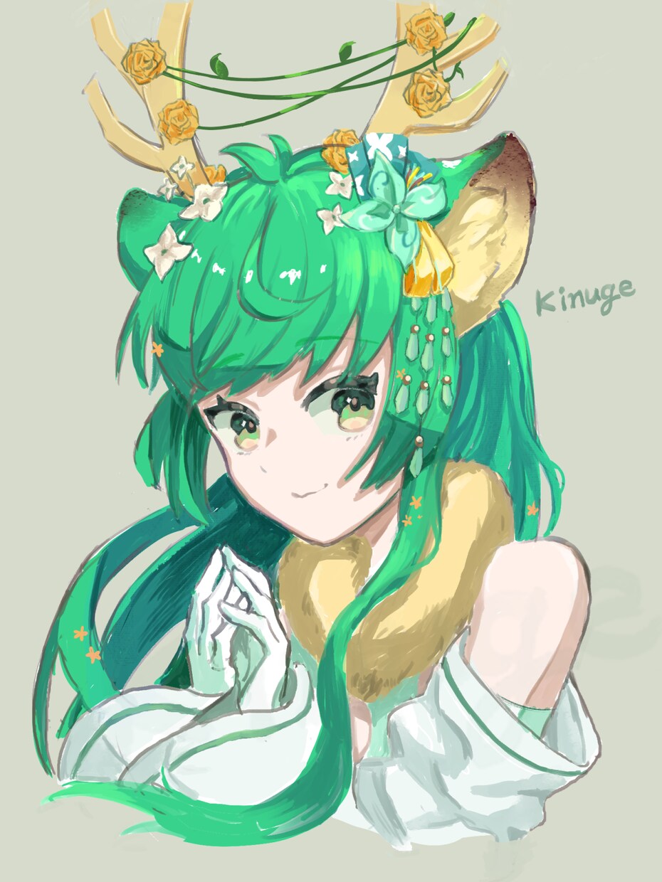バストアップ〜全身まで！/理想のイラスト描きます アナログ感のある温かい作風です イメージ1