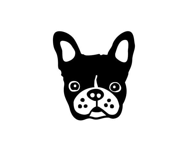 犬猫・動物お顔シンプルモノクロ線画イラスト描きます お写真からオリジナルイラスト制作いたします！ イメージ1