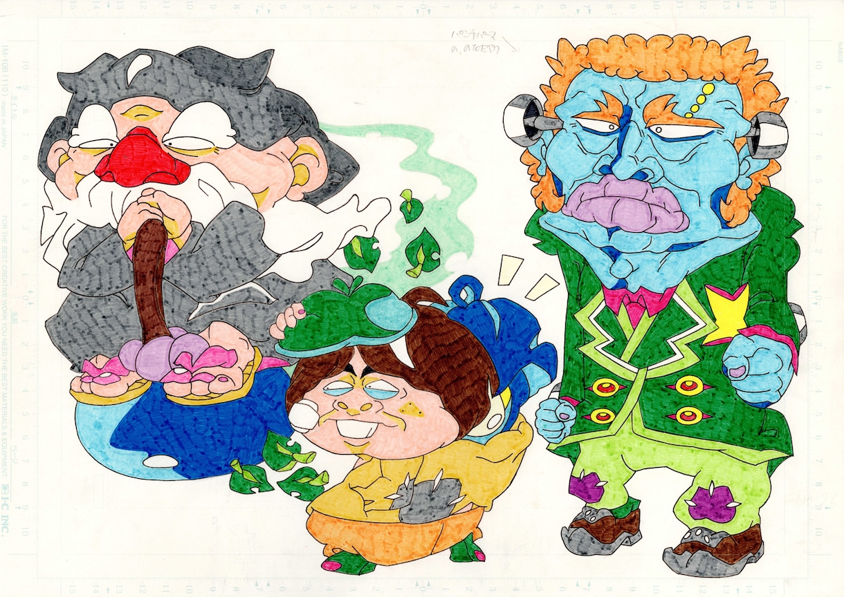 ポップなオリジナルキャラを手描きでイラストにします 写真やイメージを教えてください イメージ1