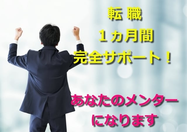 転職活動のプロが１か月間完全サポートします ／ひとりで悩むあなたへ！癒します・メンターになります。 イメージ1