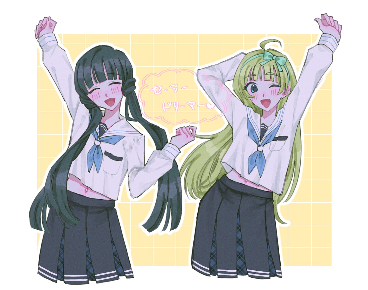 アイコン、イラスト等制作致します かわいい女の子やキャラクターデザインなどお描きします！ イメージ1