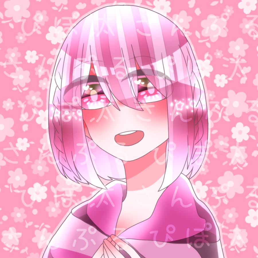 ＳＮＳやＬＩＮＥ用のアイコン描きます キラキラした塗りで可愛い女の子から男の子まで描きます！ イメージ2