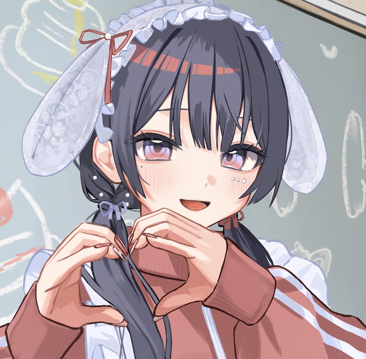 商用◎可愛い透明感溢れる女の子を描きます 歌ってみたやアイコン、グッズ等に是非！ イメージ3