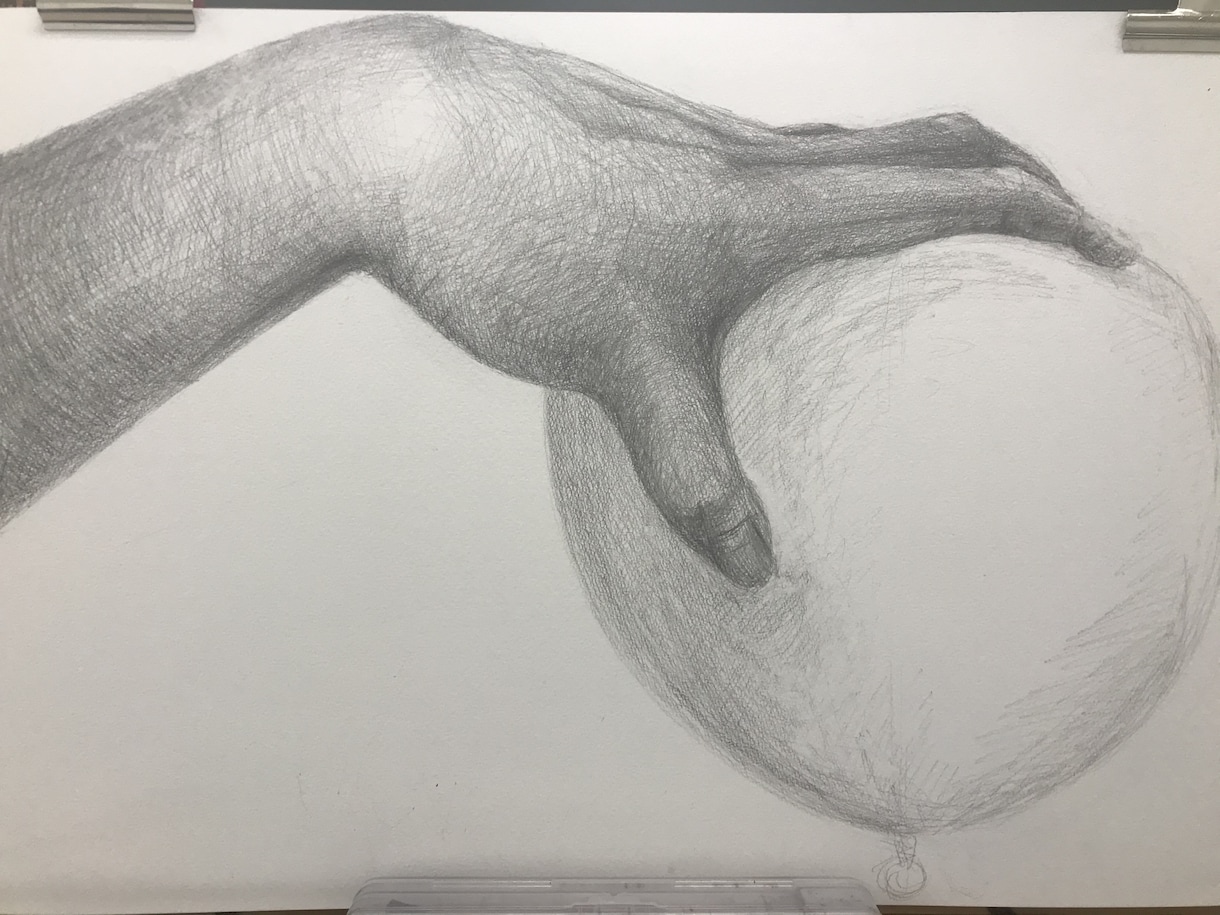 デッサン描きます 人や物を画用紙に鉛筆で描きます イメージ2