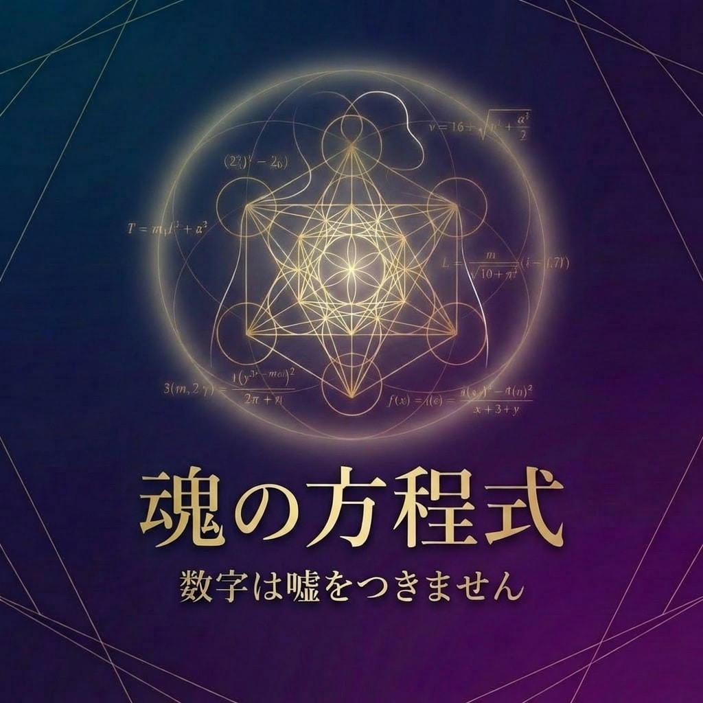 数字で魂の本質を読み解き、人生の縁を整えます 変わる“心”ではなく、変わらない魂の本質を知ってみませんか イメージ1