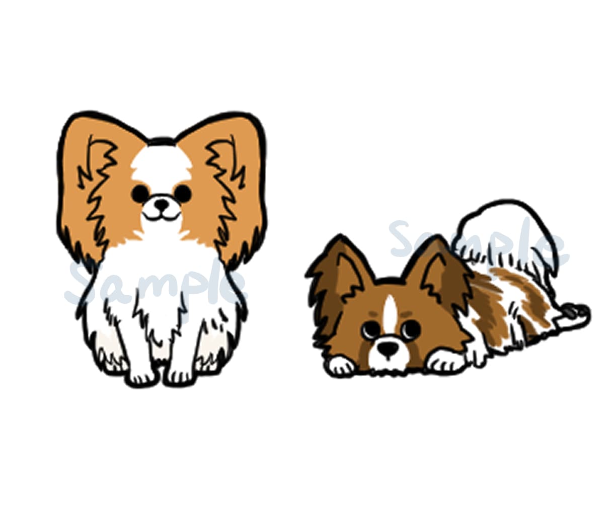 犬のデフォルメイラストを作成します 可愛いデフォルメワンちゃんいかがでしょうか！ イメージ4