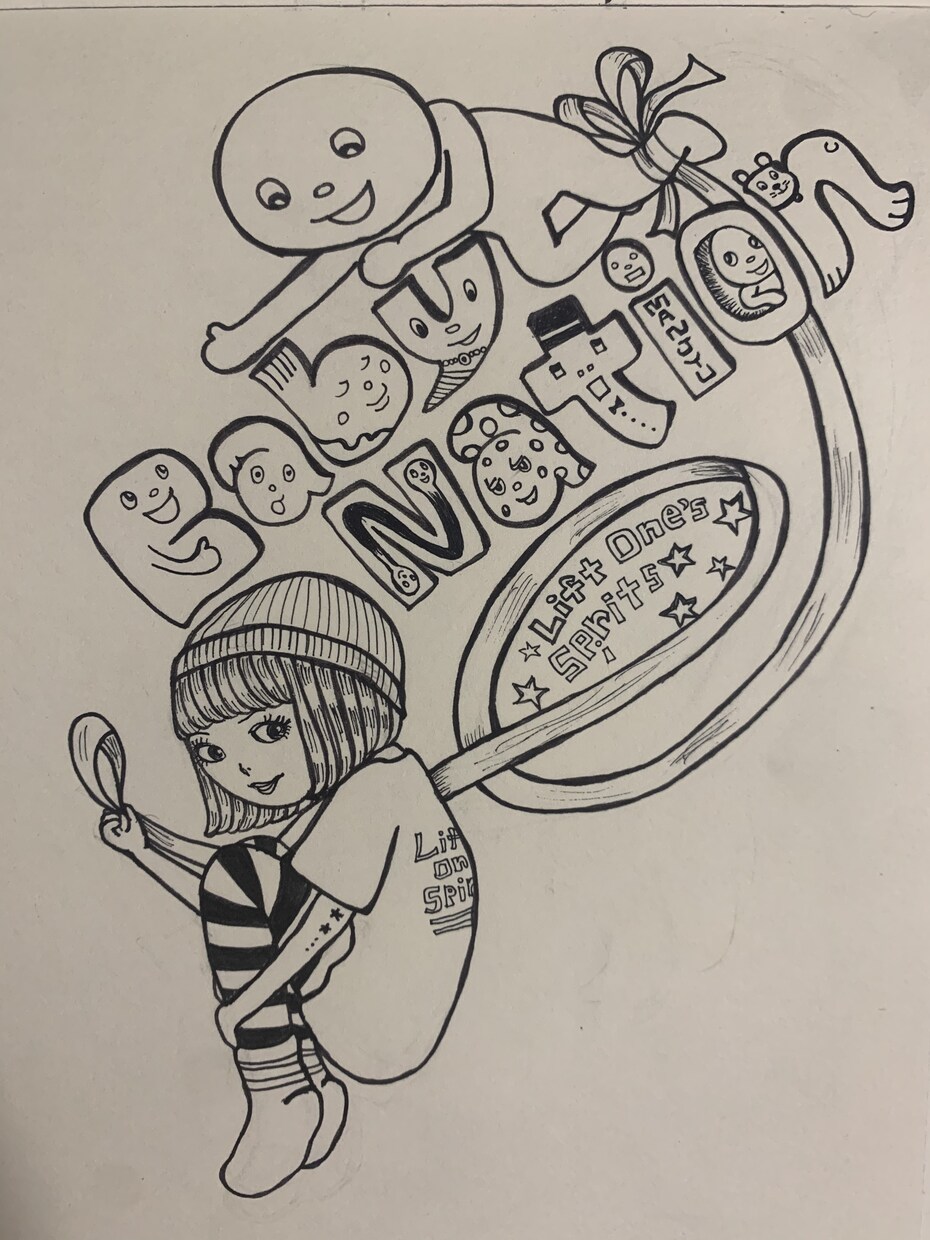 一点もの。あなただけのアナログイラスト描きます プレゼントなどに。アナログ似顔絵・イラストカット・挿絵 イメージ6