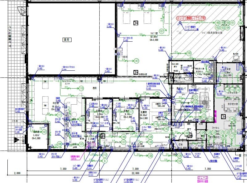 電気設備設計図を作成します 建築設計事務所での就業経験ありますので、ご安心ください。 イメージ1
