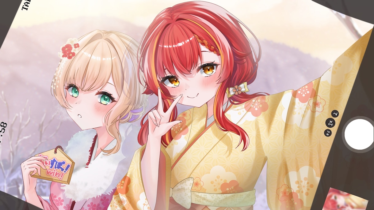商業利用◎透明感のある可愛いイラストをお描きします 可愛い×透明感のあるイラスト一枚絵を制作 イメージ6
