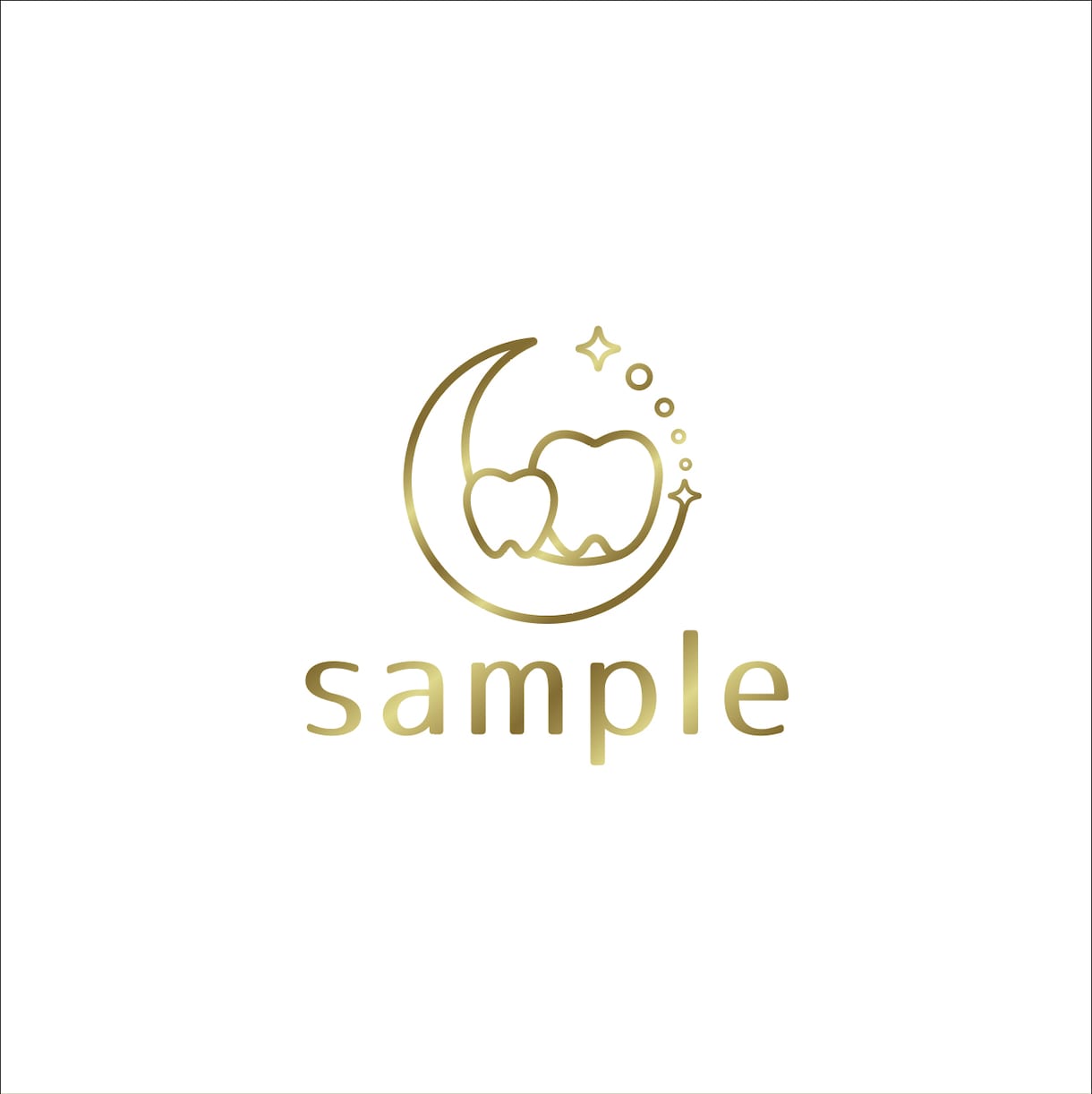 8,500円のロゴ☆歯医者向け★安くお売りします 歯医者のロゴです★ ¥8,500-ロゴ※手数料別・修正有料 イメージ1