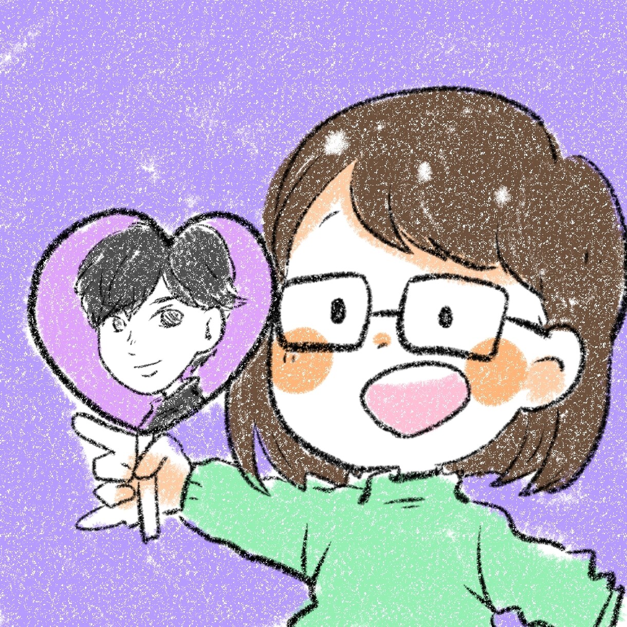 絵本みたいなゆるふわアイコンを描きます ゆるくてふわふわなあたたかいイメージのアイコンを描きます！ イメージ10