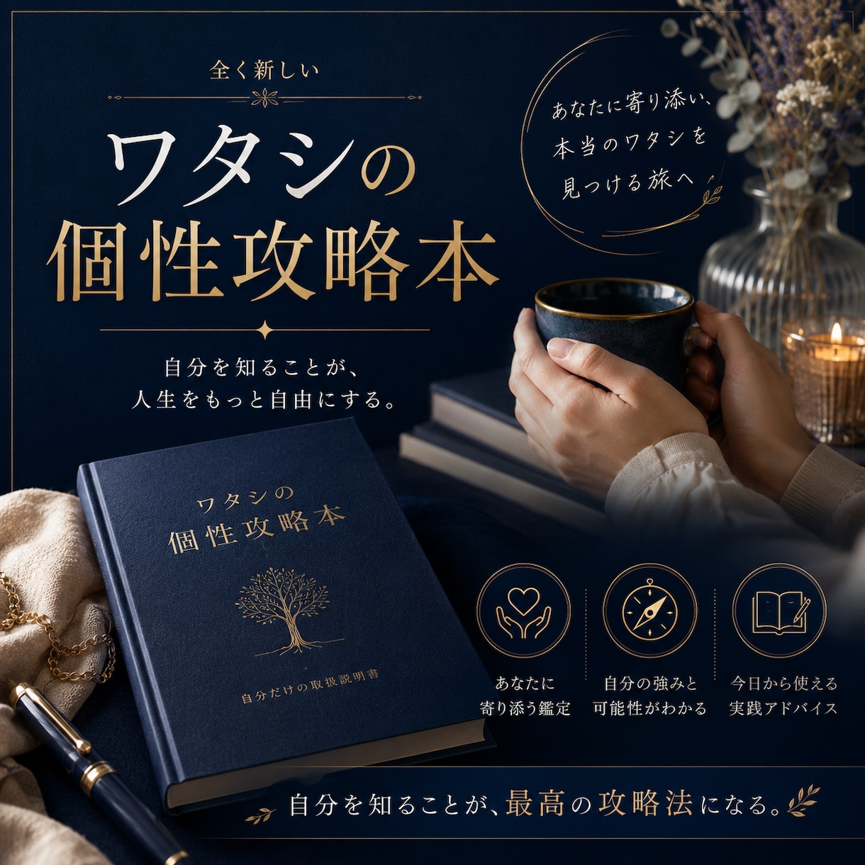 自分が主役”トリセツ”を作り人生を自動で豊にします 全く新しい『ワタシの個性攻略本』 イメージ1