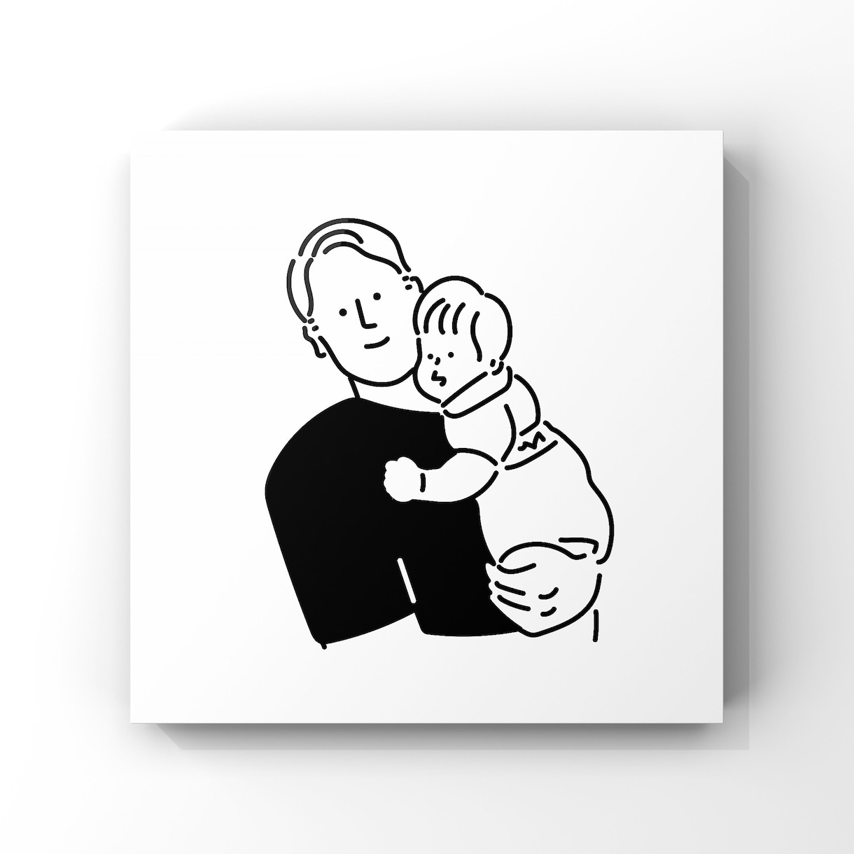 おしゃれでシンプルな線画アイコン作成します X、インスタ、ブログ等のSNSアイコン、名刺などにおすすめ イメージ5