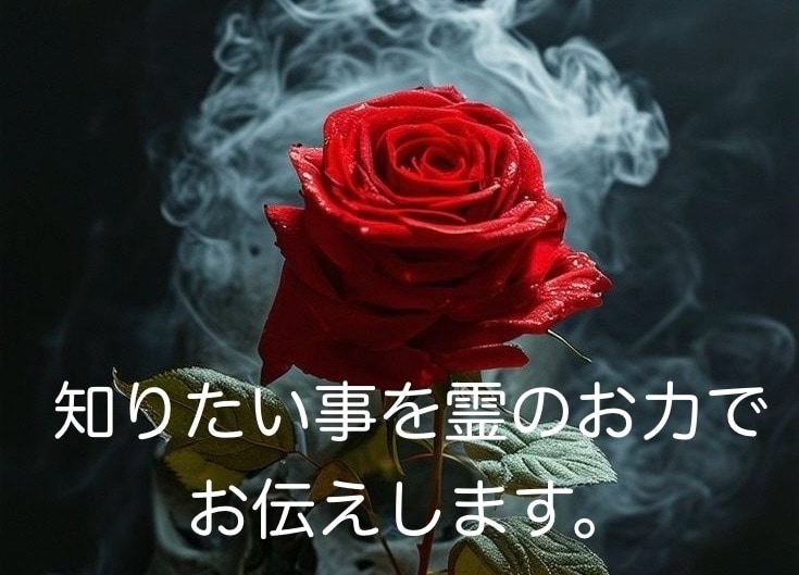 霊の力を借りて知りたい事を知るお手伝いをします 片思い、複雑、少しでも相手の事を知りたくありませんか？ イメージ1