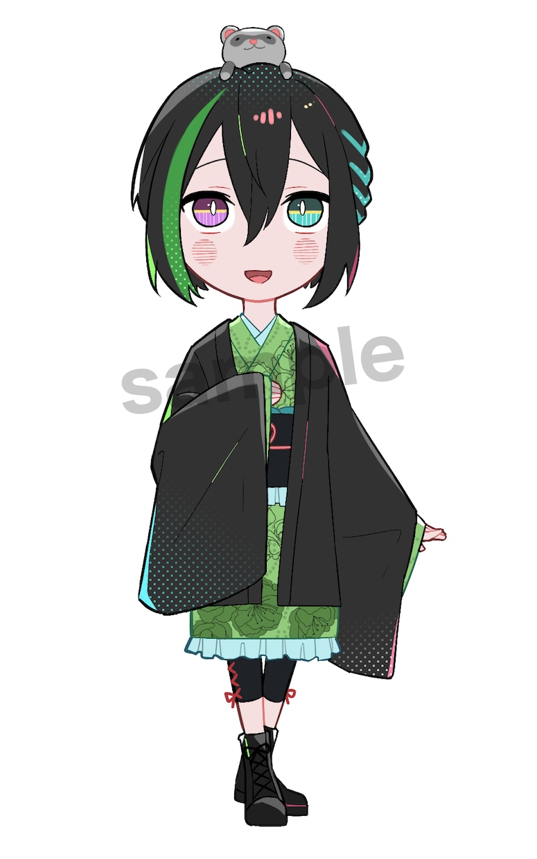 可愛いミニキャラお描きします 商用利用可・華やかなSDキャラをご提供いたします！ イメージ7