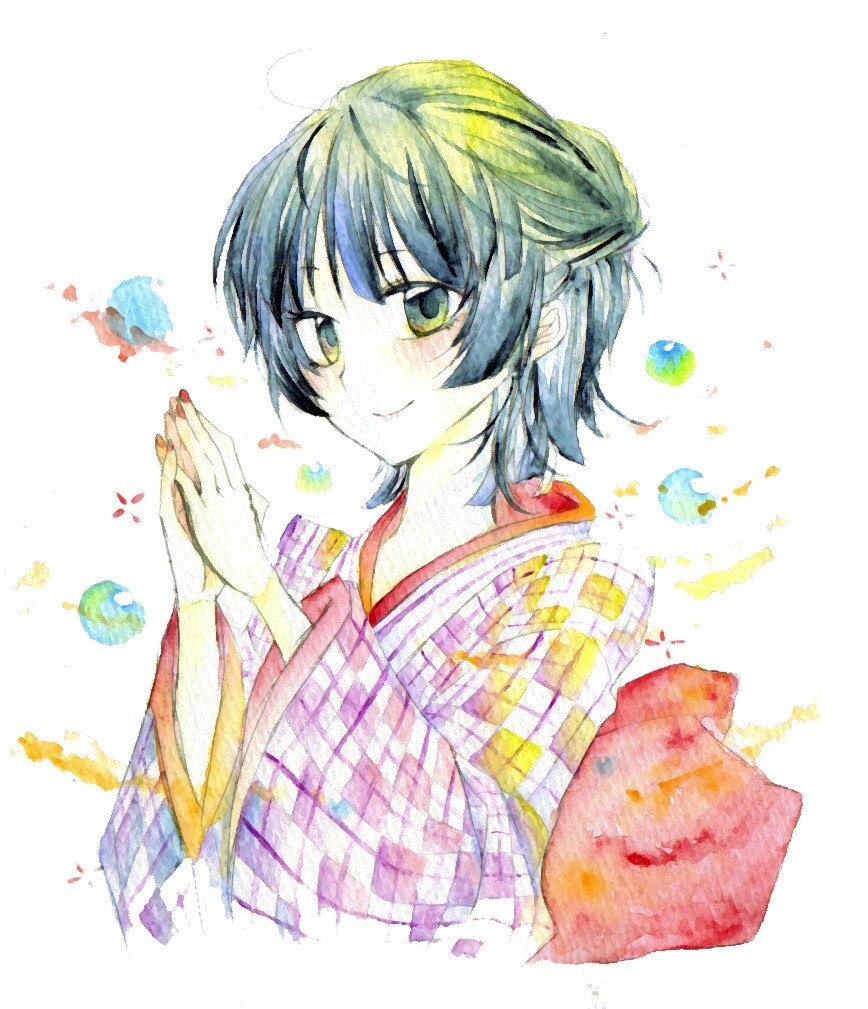 SNS用アイコンイラスト描きます 透明感のある水彩で楽しいSNSライフをお手伝いします イメージ5