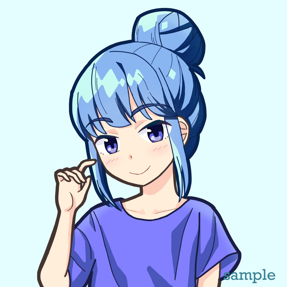 可愛いSNSアイコン作成します バリエーション豊富！！個性的で可愛いキャラクター描きます！！ イメージ10