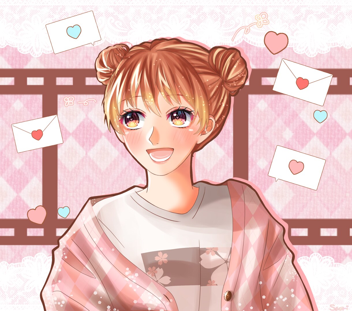 可愛い女の子イラストを制作します SNSのアイコンや観賞用などにꕤ.。 イメージ1
