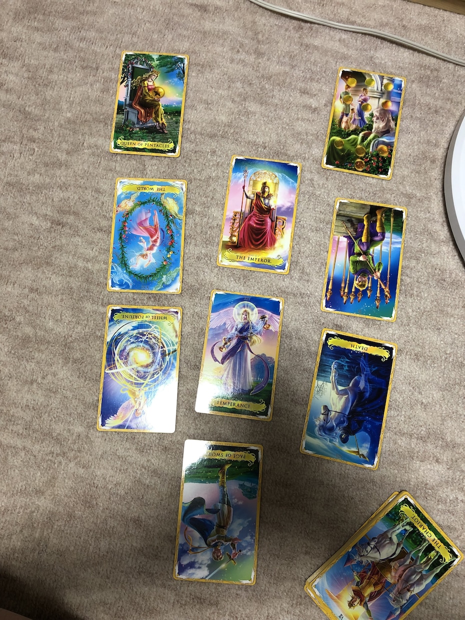 お相手様の潜在意識に入ります 霊視、霊聴、透視をしながらカードを視ていきます！ イメージ5