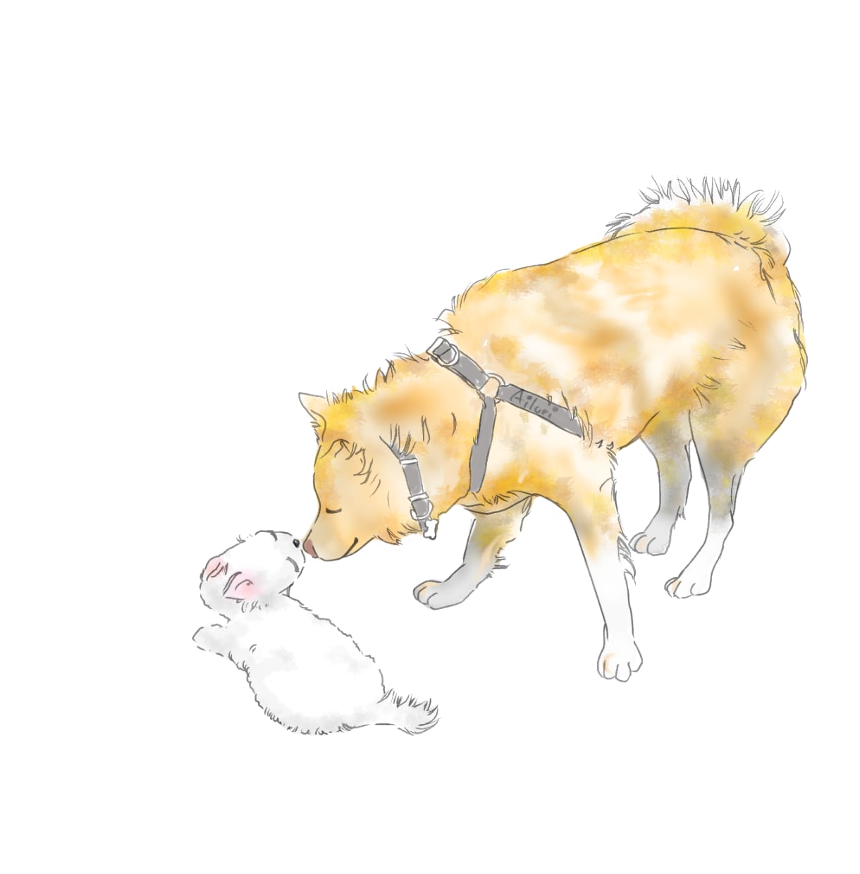 あなたの愛犬を【より可愛く♡格好良く⭐︎】描きます 大切な存在。写真とは違うカタチにしてみませんか？ イメージ8