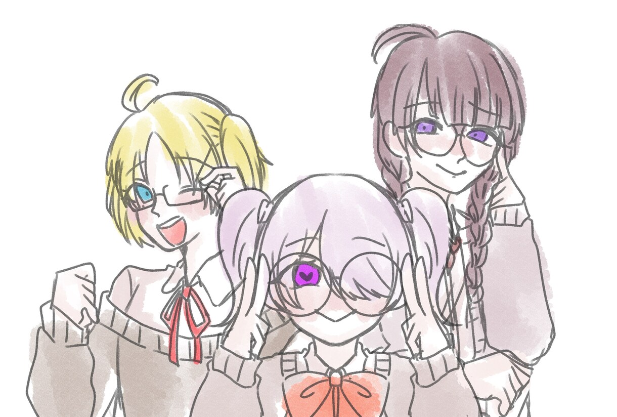 オリジナルイラスト作成します アイコンから立ち絵まで描かせていただきます イメージ8