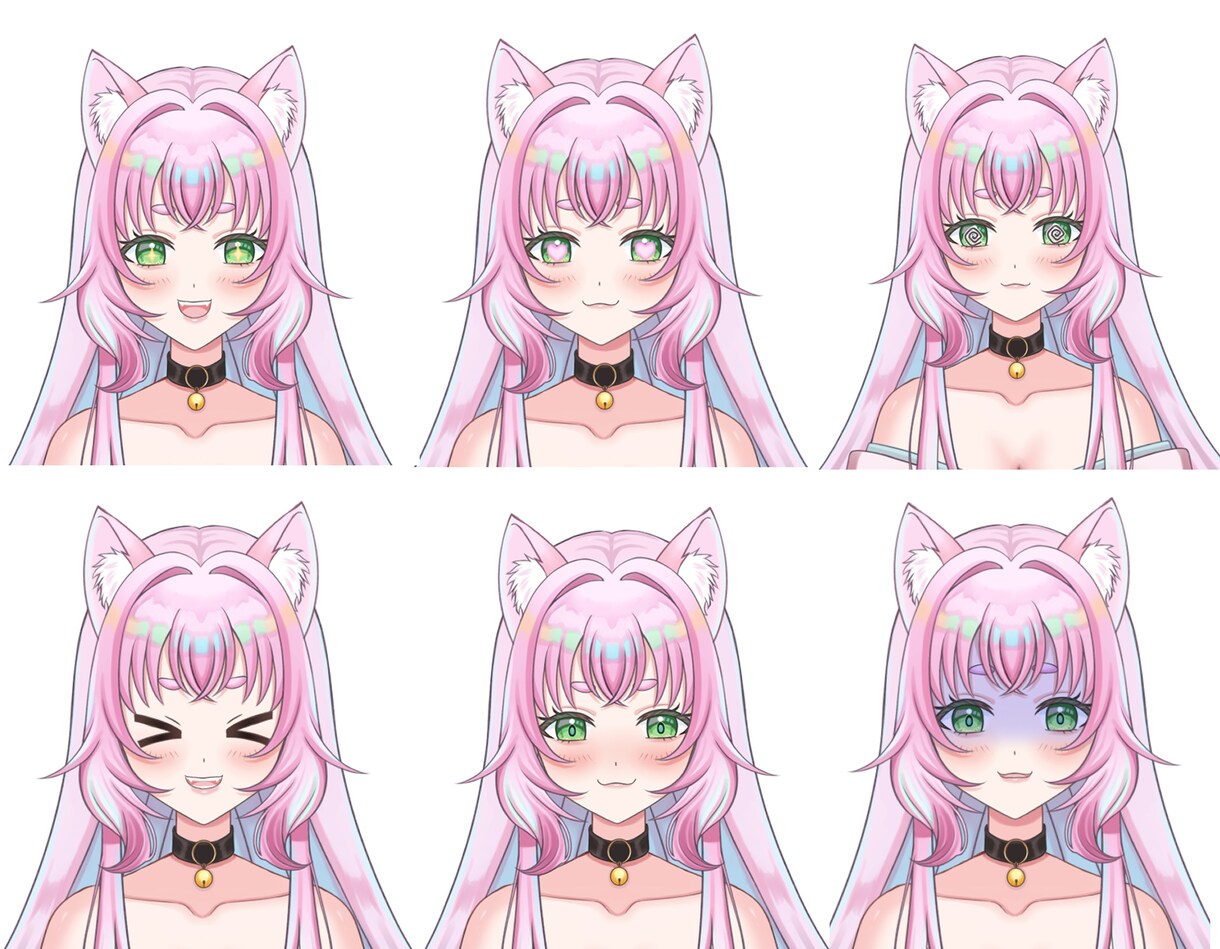 低予算でよく動くLive2Dモデリングを致します キャラクターに合った動くLive2Dモデリングを致します！ イメージ4