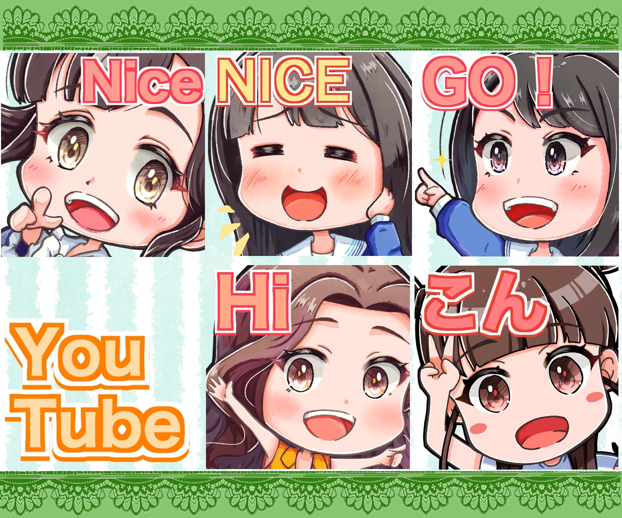 かわいいスタンプで配信の魅力UPをお手伝いします Twitch、YouTube配信に！豪華なイラストで好印象！ イメージ5