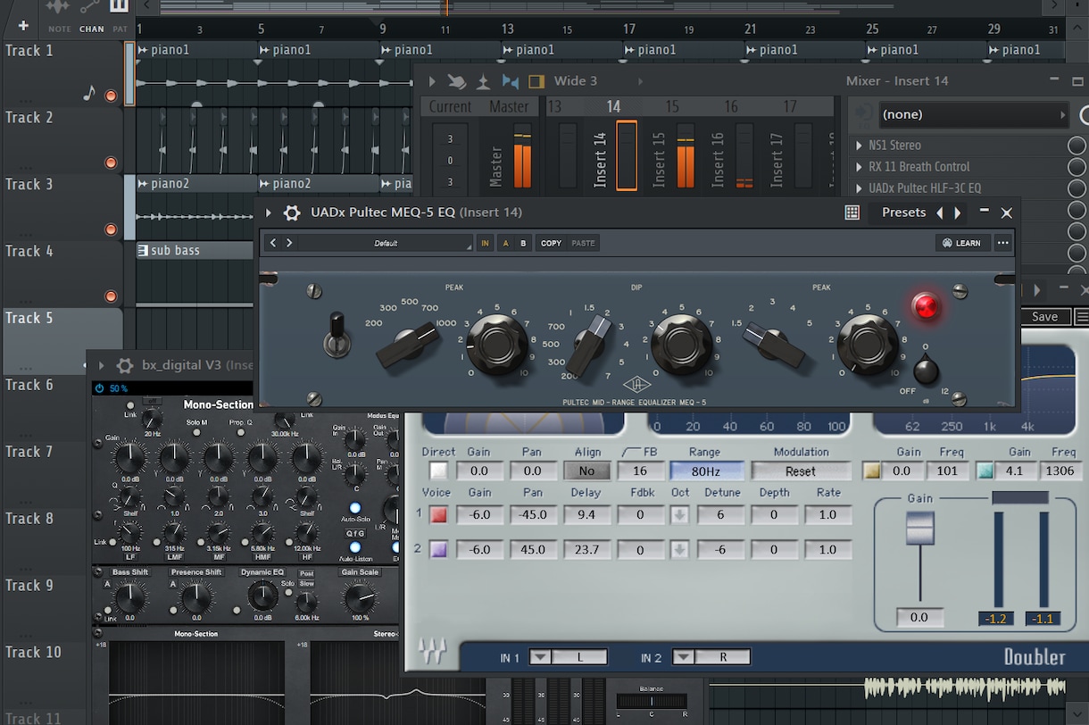 hiphopのmix、mastering提供します trapやdrill、boombap等のミックスが得意です! イメージ1