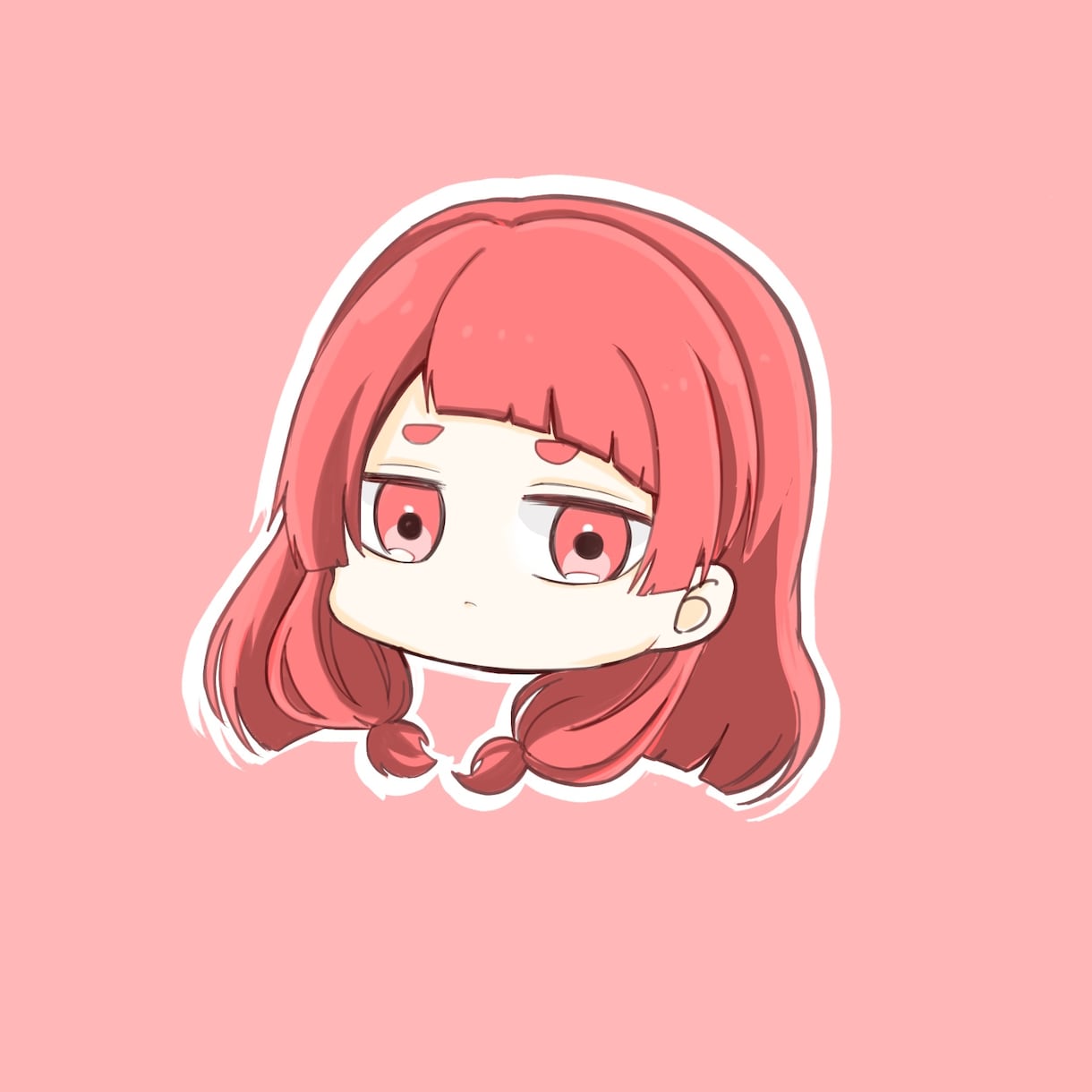 ミニキャラのお顔をお描きします アイコンなどにお使いいいただけるイラストを作成します。 イメージ1